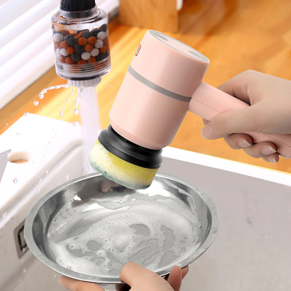 ScrubBuddy™ – The Revolutionary Electric Dish Cleaning Brush!