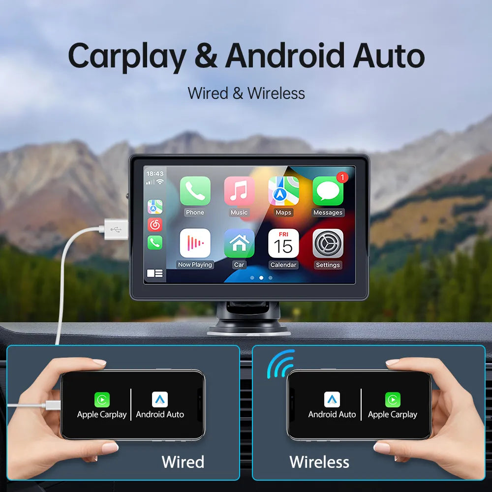 CarBox™ – Smart Portable CarPlay - Transform Your Drive into a Smart Experience!