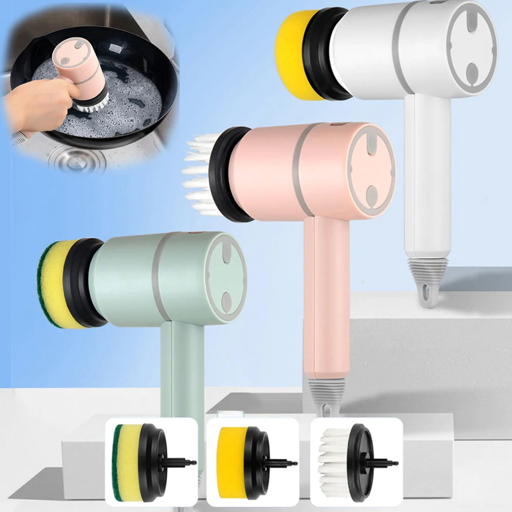 ScrubBuddy™ – The Revolutionary Electric Dish Cleaning Brush!