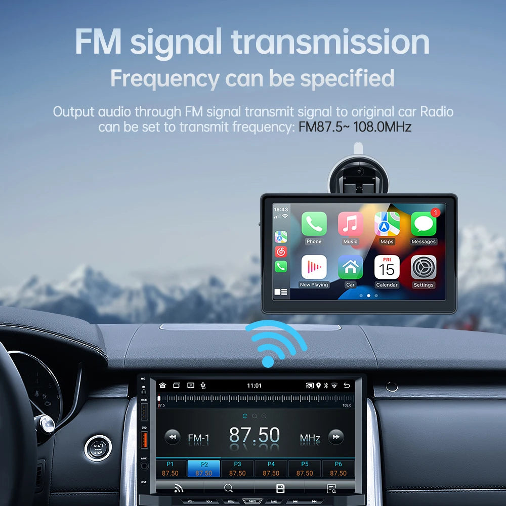 CarBox™ – Smart Portable CarPlay - Transform Your Drive into a Smart Experience!