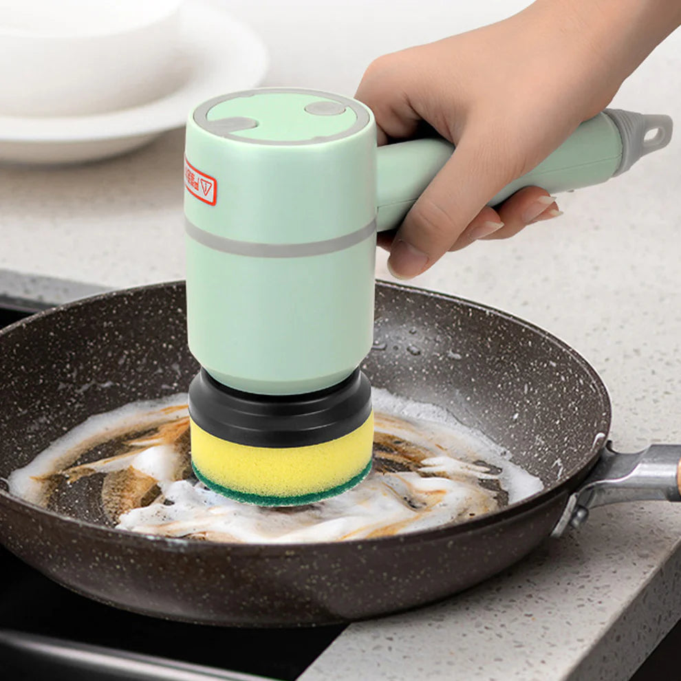 ScrubBuddy™ – The Revolutionary Electric Dish Cleaning Brush!